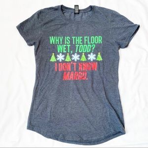 Christmas T-Shirt National Lampoon’s Christmas Vacation Quote Size Small